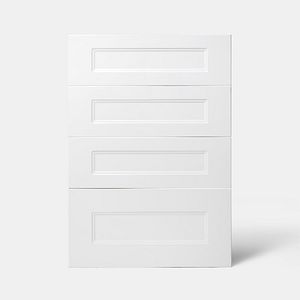 Front usa GOODHOME Artemisia, MDF, 49.7 x 71.5 x 1.8 cm, alb