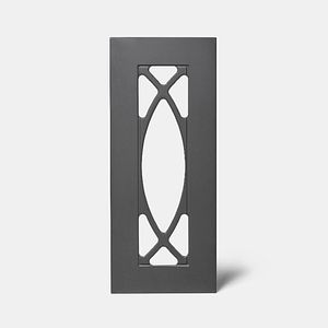 Usa dulap GoodHome Artemisia, 29.7 x 71.5 x 1.8 cm, MDF, grafit