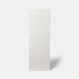 Front usa GOODHOME Artemisia, MDF, 24.7 x 71.5 x 1.8 cm, alb lucios