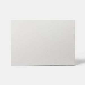 Front usa GOODHOME Alisma, MDF, 49.7 x 35.6 x 1.8 cm, alb