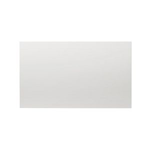 Front usa cu 2 sertare GOODHOME Alisma, MDF, 60 x 35.6 x 1.8 cm, alb lucios