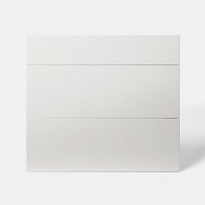 Front usa cu 3 sertare GOODHOME Artemisia, MDF, 79.7 x 71.5 x 1.8 cm, alb lucios