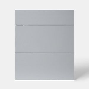 Front usa GOODHOME Alisma, MDF, 59.7 x 71.5 x 1.8 cm, gri