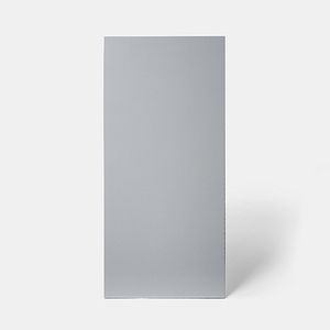 Front usa GOODHOME Artemisia, MDF, 70 x 30 x 60 cm, gri lucios