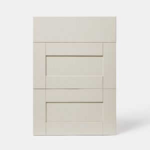 Front usa GOODHOME Verbena, lemn masiv, 49.7 x 71.5 x 2 cm, gri
