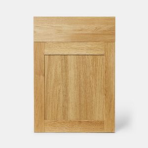 Front usa GOODHOME Verbena, lemn masiv, 49.7 x 71.5 x 2 cm, natur