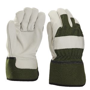Manusa Verve Rigger de gradinarit, din piele, marime L, verde