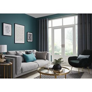 Draperie Digga, albastru, 140 x 260 cm  GoodHome