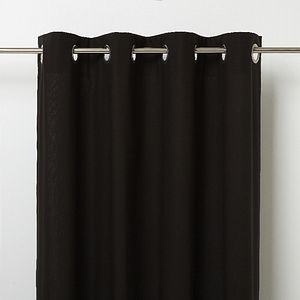 Perdea Hiva, negru, 2.6 x 1.4 m GoodHome