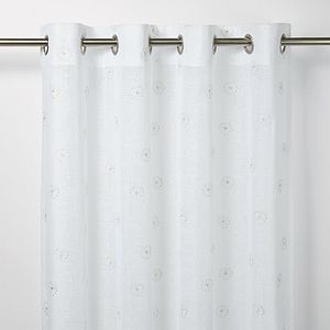 Perdea Jaspe, alb, 2.6 x 1.4 m GoodHome