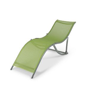Sezlong terasa BLOOMA Papaya, 172 x 56 x 66 cm, verde