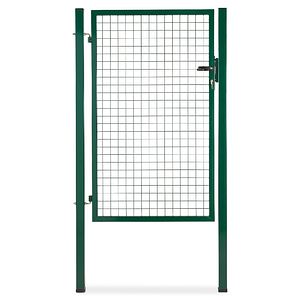 Poarta cu stalp, simpla, verde, 100 x 150 cm Blooma