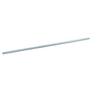 Tija filetata Diall, din otel-carbon M10, 1 m, argintiu