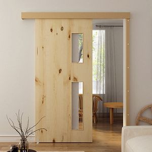 Kit glisare usa MDF, lemn