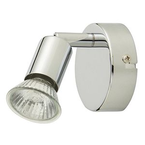 Spot LED Sasha, GU10, 50W, IP20, argintiu
