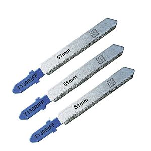 Set 3 lame fierastrau pedular Universal fit, T130RIFF, 51 mm