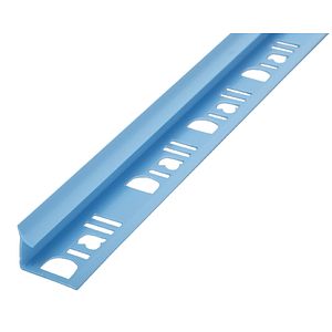 Profil semirotund DIALL, 9 mm, PVC, albastru