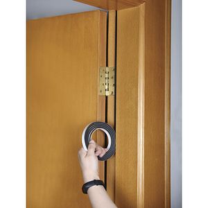 Banda etansare DIALL, spuma, 6 m x 9 mm, negru