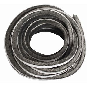 Banda etansare DIALL, plastic, 6 m x 5 mm, gri 