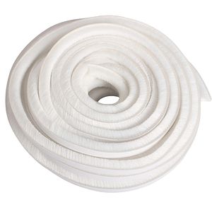 Banda etansare DIALL, plastic, 6 m x 5 mm, alb