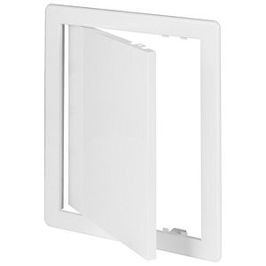 Usa de vizitare Diall, 150 x 200 mm, plastic, alb
