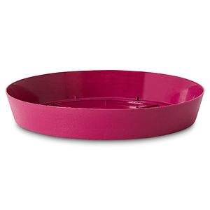 Farfurie ghiveci BLOOMA, plastic, 30 cm, roz