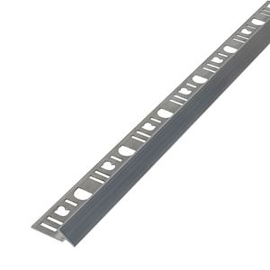 Profil pentru diferenta nivel DIALL, aluminiu, 250x3.2 cm, 1 mm, argintiu