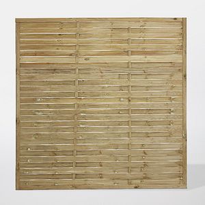 Panou gard, lemn de pin, 180 x 180 x 2 cm