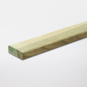 Scandura gard Blooma, lemn, rindeluita, 183 x 7 x 2.1 cm