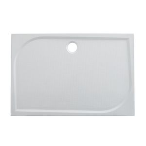 Cadita dus GoodHome Limski, dreptunghiulara, rasina, 140 x 90 x 2.8 cm, alb