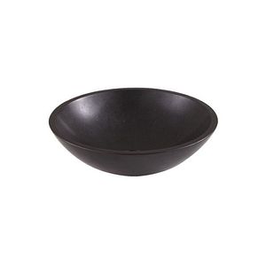 Lavoar baie GOODHOME Tumen, granit, 38 cm, negru mat