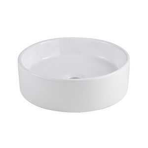 Lavoar pe blat GOODHOME Scalea, ceramica, 35 cm, alb lucios
