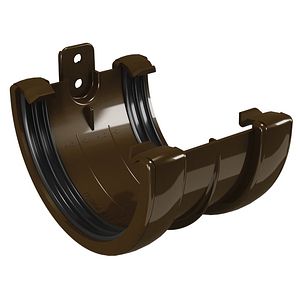 Imbinare jgheab PVC Devorex, D 120 mm, maro