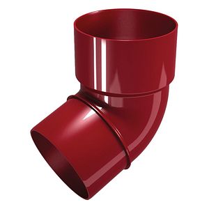 Cot burlan, din PVC, 67 grade, D 80 mm, bordeau