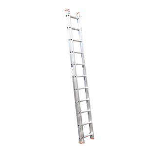 Scara de aluminiu, 2x11 trepte, de uz profesional, max 150 kg