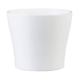 Ghiveci flori SCHEURICH, ceramica, D 27 cm, alb