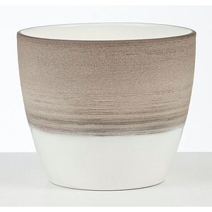 Ghiveci flori SCHEURICH, ceramica, D 14 cm, maro