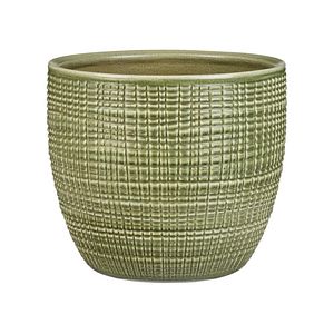 Ghiveci flori SCHEURICH, ceramica, D 21.5 cm, verde