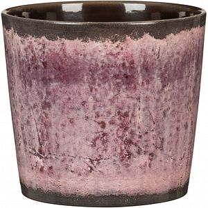 Ghiveci flori SCHEURICH Malva, ceramica, D 15 cm, roz