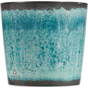 Ghiveci flori SCHEURICH Glaze, ceramica, D 11 cm, albastru