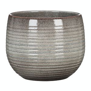 Ghiveci flori SCHEURICH, ceramica, D 23.5 cm, gri