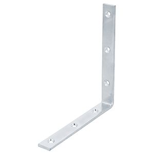 Coltar plat SUKI, 160 x 160 x 20 mm, zincat alb 