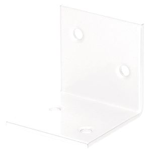 Consola lata, 40 x 40 x 40 mm, alba Suki