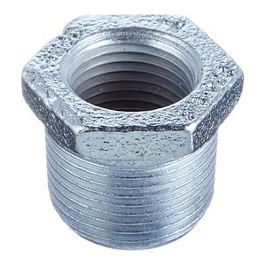 Reductie GEBO, interior - exterior, 1/2", metal, argintiu
