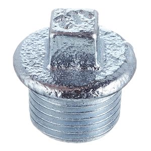 Dop GEBO, exterior, 5/4", metal, argintiu