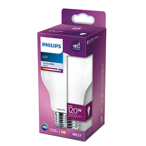Bec LED PHILIPS A67, E27, 13W, 2000lm, lumina rece