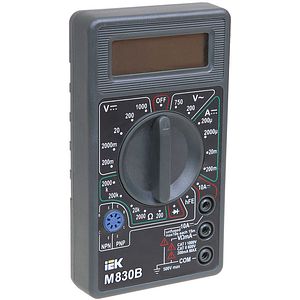 Multimetru digital M830B  IEK ELECTRIC, UNIVERSAL series