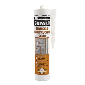Silicon Pentru Ferestre/Usi, Transparent, Aplicare Pistol, 300 Ml  Ceresit 