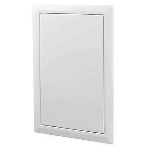 Usa de vizitare Awenta, 200 x 200 mm, plastic, alb