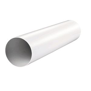 Tubulatura rigida PVC, 125 mm, 1 m, alb